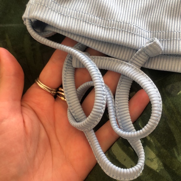 Shein Tie Side Tank Top - Picture 3 of 4